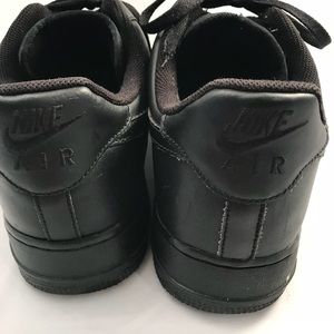 Mens Nike Air Force 1 Low Black 315122 001 Size 12 Mens Nike Air Force 1 Low Black 315122 001 Size 12